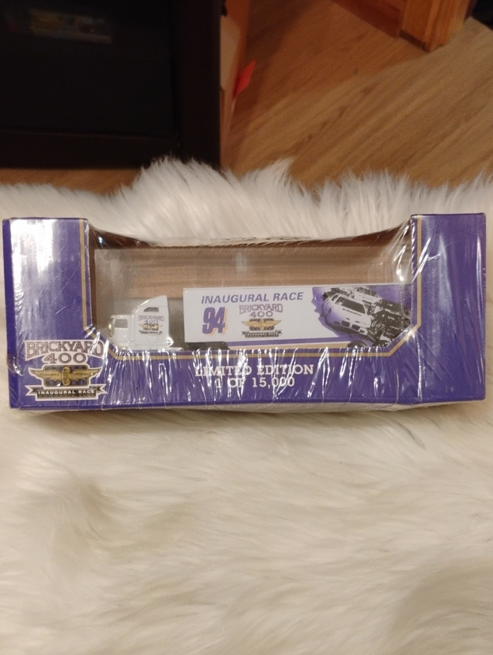 (R-1) Nascar Inaugural Race 94 Die Cast Transporter Truck 1 Of 15,000